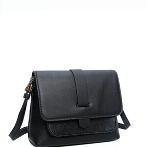 Ampere Creations Black Vegan leather material  LilyCrossbody bag